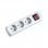 Garza Home Power Regleta sin Cable 3 Tomas Blanco