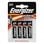 Energizer Alkaline Power Pilhas AA LR6 4 Unidades