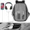 Unotec Mochila para Portátil/Tablet con Salida USB y de Auriculares