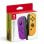 Gamepad Nintendo Joy-Con Morado Neón Naranja Bluetooth HD Rumble