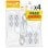 Garza Basic Power Pack 2 quadratische Steckdosenleisten mit 4 Steckdosen