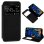 Cool Funda Flip Cover Liso Negro para LG K40