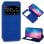 Capa flip azul lisa legal para Xiaomi Mi 9 SE