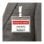 Brother DK-22251 Rollo Etiquetas Rojo/Negro para Impresora