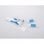 Jata LD85B Limador de Durezas + 2 Rodillos Blanco/Azul