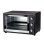 Mini Forno Jata HN945 Limpeza Manual 45L 2000W 4 Funções Preto Prata