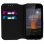 Avizar Funda Libro Negra para Nokia 1