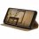 Avizar Funda Libro Oro para Nokia 7 Plus