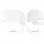 Garza Smarthome Campainha Sem Fios Exterior Oval Branco