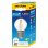 Garza Esférica Clear Bombilla con Filamento LED 4W E27 Blanco Cálido
