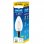 Garza Vela Clear Bombilla con Filamento LED 4W E27 Blanco Cálido