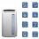 DeLonghi Pinguino Air-to-Air AN98 Eco Real Feel Aire Acondicionado Portátil