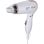 Secador de Pelo de Viaje Plegable Jata SC47B 1200W 2 Temperaturas 2 Velocidades con Accesorios Marrón Blanco