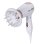 Secador de Pelo de Viaje Plegable Jata SC47B 1200W 2 Temperaturas 2 Velocidades con Accesorios Marrón Blanco