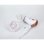 Secador de Pelo de Viaje Plegable Jata SC47B 1200W 2 Temperaturas 2 Velocidades con Accesorios Marrón Blanco