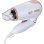 Secador de Pelo de Viaje Plegable Jata SC47B 1200W 2 Temperaturas 2 Velocidades con Accesorios Marrón Blanco