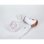Secador de Pelo de Viaje Plegable Jata SC47B 1200W 2 Temperaturas 2 Velocidades con Accesorios Marrón Blanco