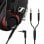 Sennheiser GSP 500 Casque de jeu Noir/Rouge