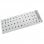 Etiquetas Adhesivas Blancas para Convertir Teclado en Idioma Castellano