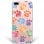 WoowCase Funda de Silicona Huellas de Perro de Colores para iPhone 8 Plus