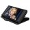 Avizar Funda Billetera Negra para Nokia Lumia 735/730