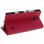 Avizar Funda Libro Billetera Roja para Nokia 930