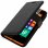 Avizar Funda Billetera Negra para Lumia 630/635