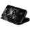 Avizar Funda Billetera Negra para Nokia Lumia 640