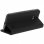 Avizar Funda Billetera Negra para Nokia Lumia 640