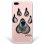 WoowCase Funda de Silicona Huella de Lobo para iPhone 8 Plus