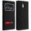 Funda Libro de Silicona Negra con Doble Ventana para Nokia 3