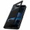 Funda Libro de Silicona Negra con Doble Ventana para Nokia 8