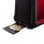 Moulinex Subito LT261D Grille-Pain Électrique 850W Rouge/Noir