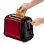 Tostapane Moulinex Subito LT261D 2 fessure 850 W Scongelamento Nero/Rosso