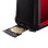 Tostapane Moulinex Subito LT261D 2 fessure 850 W Scongelamento Nero/Rosso