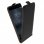 Avizar Funda Billetera Vertical de Color Negro para Nokia 6