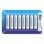 Panasonic Eneloop Pilhas Recarregáveis 750mAh AAA HR03 8 Unidades