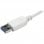StarTech.com ST43004UA Schnittstellen-Hub USB 3.2 Gen 1 (3.1 Gen 1) Type-A 5000 Mbit/s Silber, Weiß