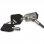 StarTech Candado con Cable para Portátil con Traba de Ranura (Tipo K) con Llave