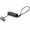 Câble antivol StarTech en acier inoxydable 1,8 m noir