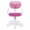 Adec Touch Cadeira de Escritório Rosa/Branca