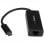 StarTech Adaptador USB-C a Ethernet Gigabit Negro