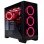 Abysm Gaming Ebony Caja PC Cristal Templado USB 3.0 RGB Negro