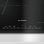 Bosch PVJ631FB1E Placa de Inducción 3 Zonas de Cocción 60cm Negro