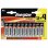 Piles alcalines AA Energizer Max Powerseal LR6 12+4 unités