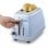 DeLonghi CTOV 2103.AZ Icona Vintage Tostadora 2 Ranuras 900W Azul