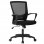 Silla de Oficina Giratoria TLV-S1 360º con Soporte Lumbar Negra