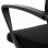 Silla de Oficina Giratoria TLV-S1 360º con Soporte Lumbar Negra