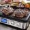 DeLonghi Multigrill CGH 1020D Grill multiposition 2000W Noir/Inox