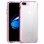 Cool Funda Borde Metalizado Rosa para iPhone 7 Plus/iPhone 8 Plus